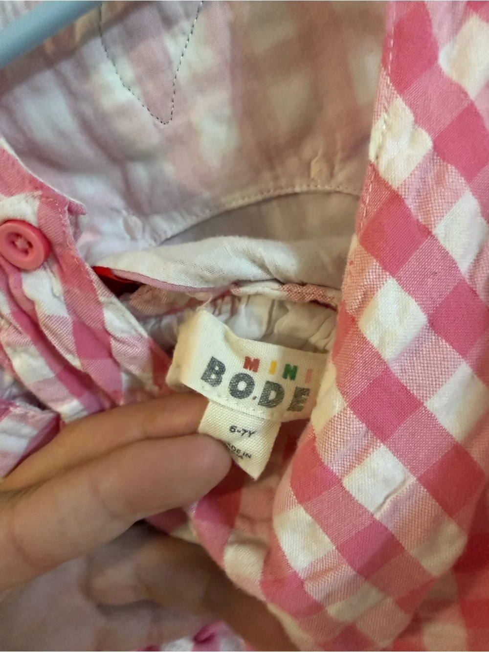 Mini Boden Strawberry Dress Size 6/7
